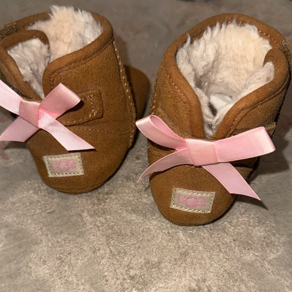 UGG Tan Baby Booties